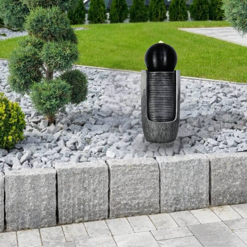 Designová vodní fontána s LED osvětlením